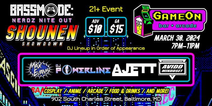 BASSMODE Shounen Showdown NEW Eventbrite Banner